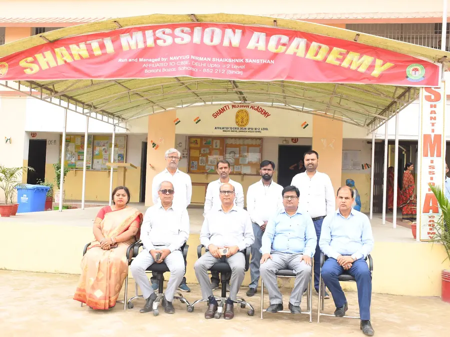 Management and guests at a school function