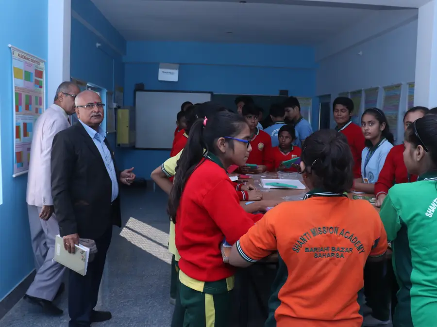 A practical session in progress
