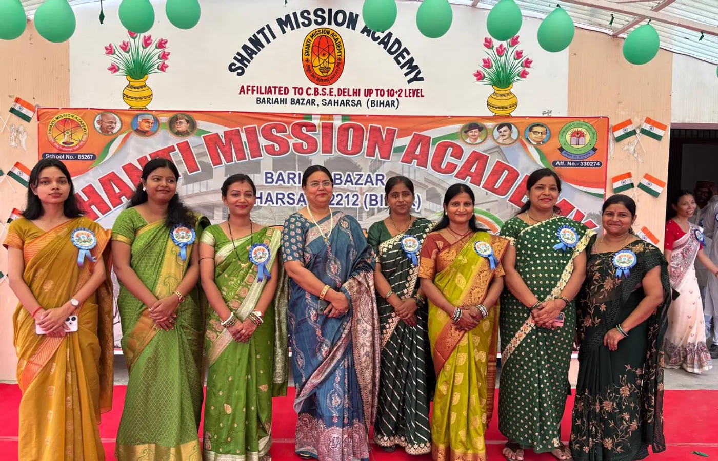 The teaching staff of the school