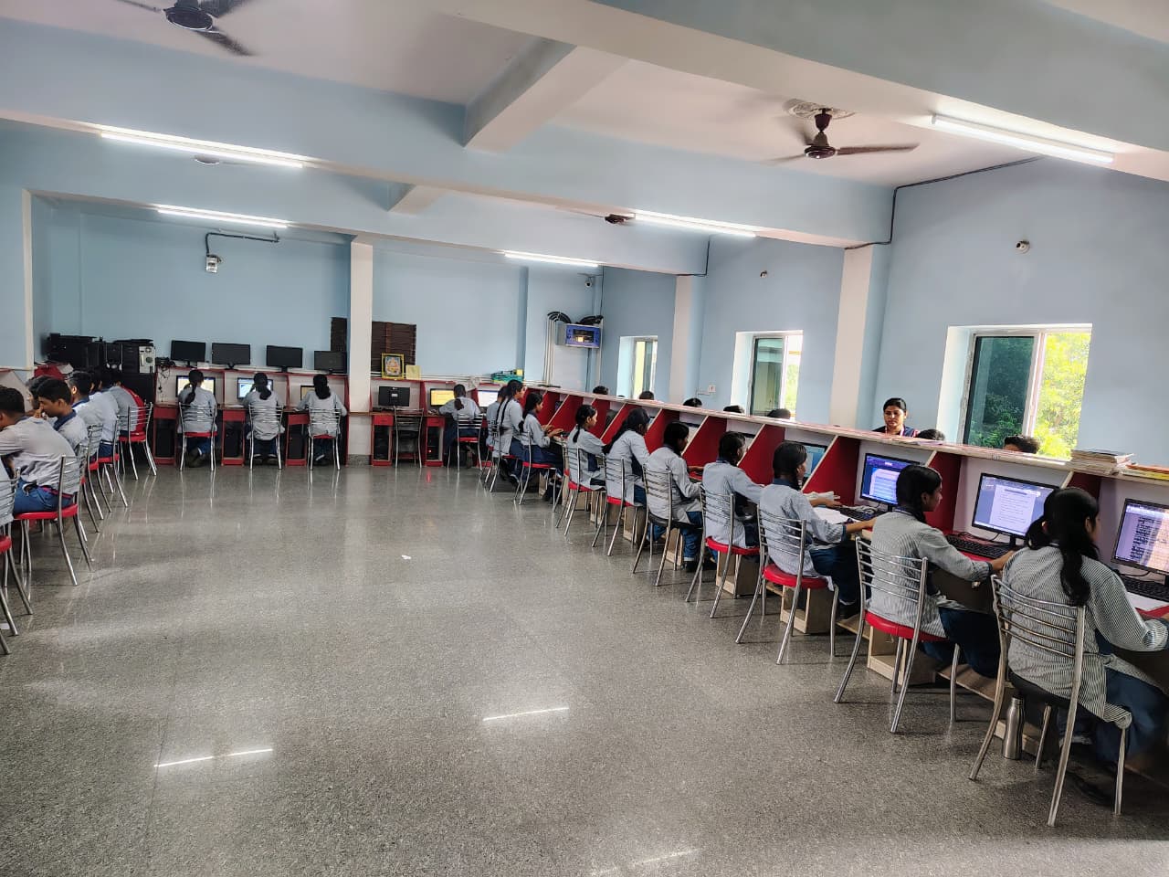 Terminals in the computer laboratory